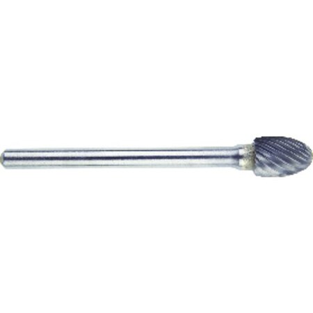 Morse Carbide Burr, General Purpose Premium, Series 5970, 18 Head Dia, 732 Length of Cut, 3 Overall 59799